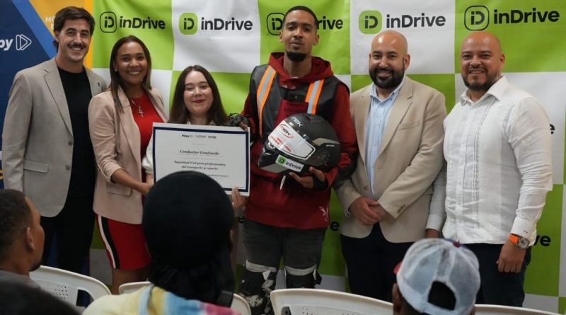 INTRANT, inDrive y Nippy premian a conductores de motocicleta capacitados en seguridad vial